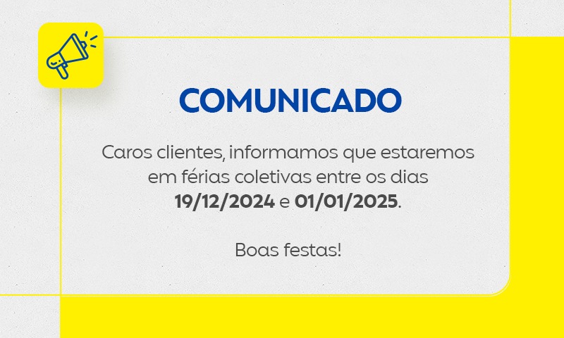 Comunicado de final de ano